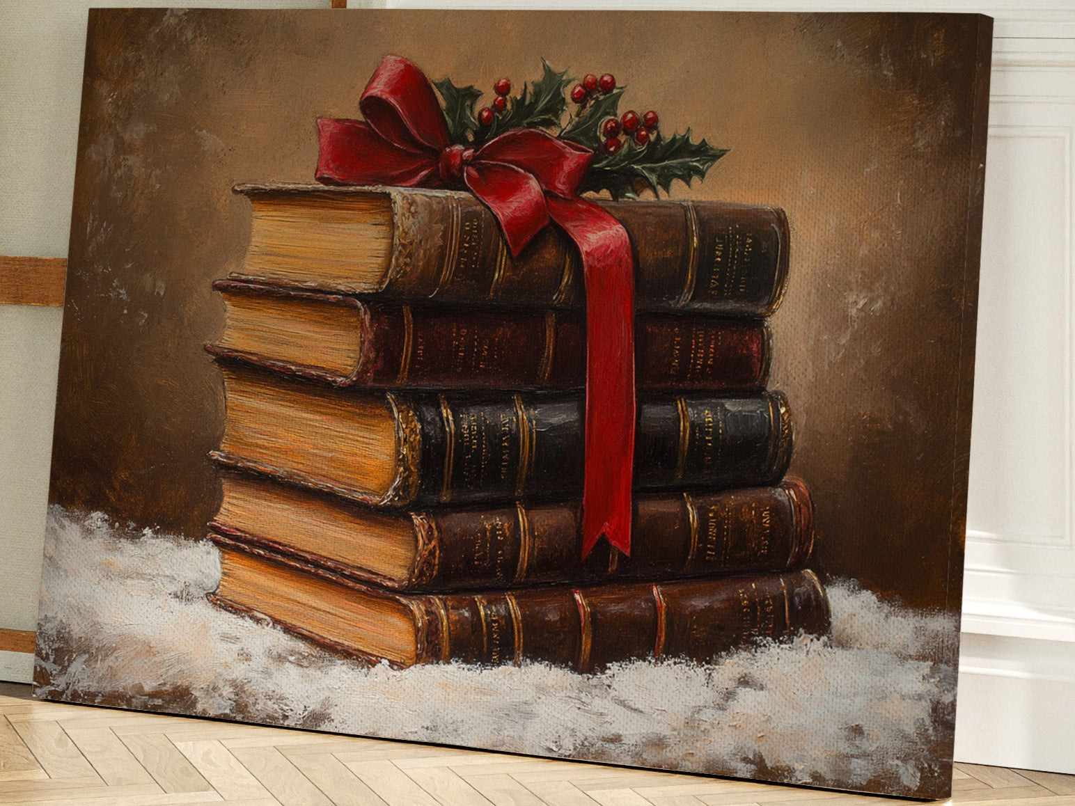 Ancient Stories Bound In Holiday Light