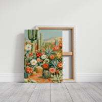 Desert Vista: Blooming Oasis