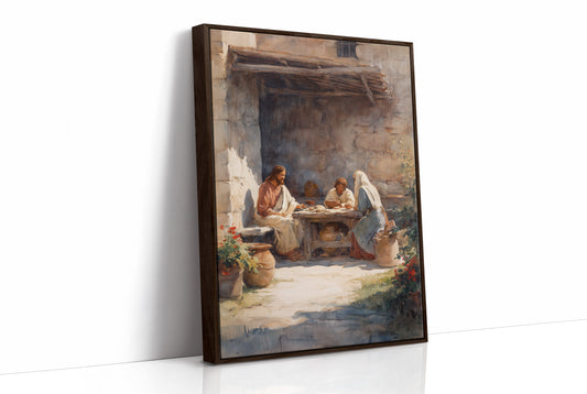Ancient Courtyard's Sacred Gathering