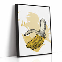 Banana Sketches Its Morning Story