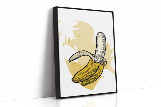 Banana Sketches Its Morning Story