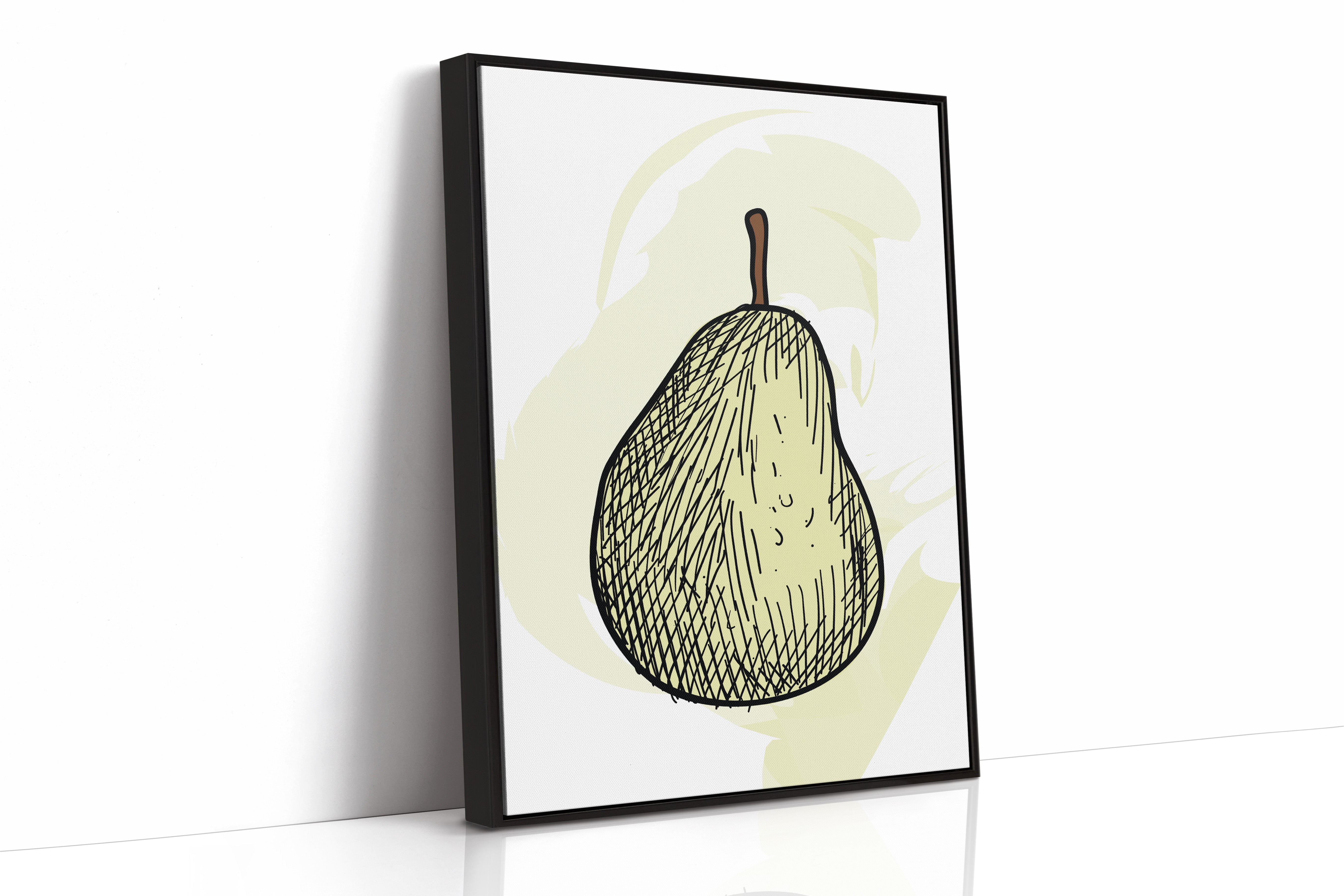 Simple Pear Sketches Autumn Memories
