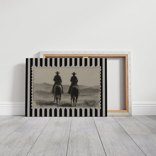 Morning Dust Carries Ranch Tales West