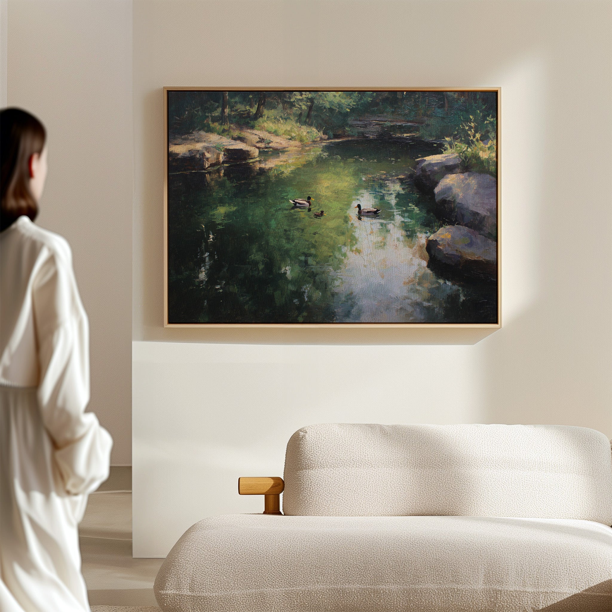 Mallards Find Their Secret Pool