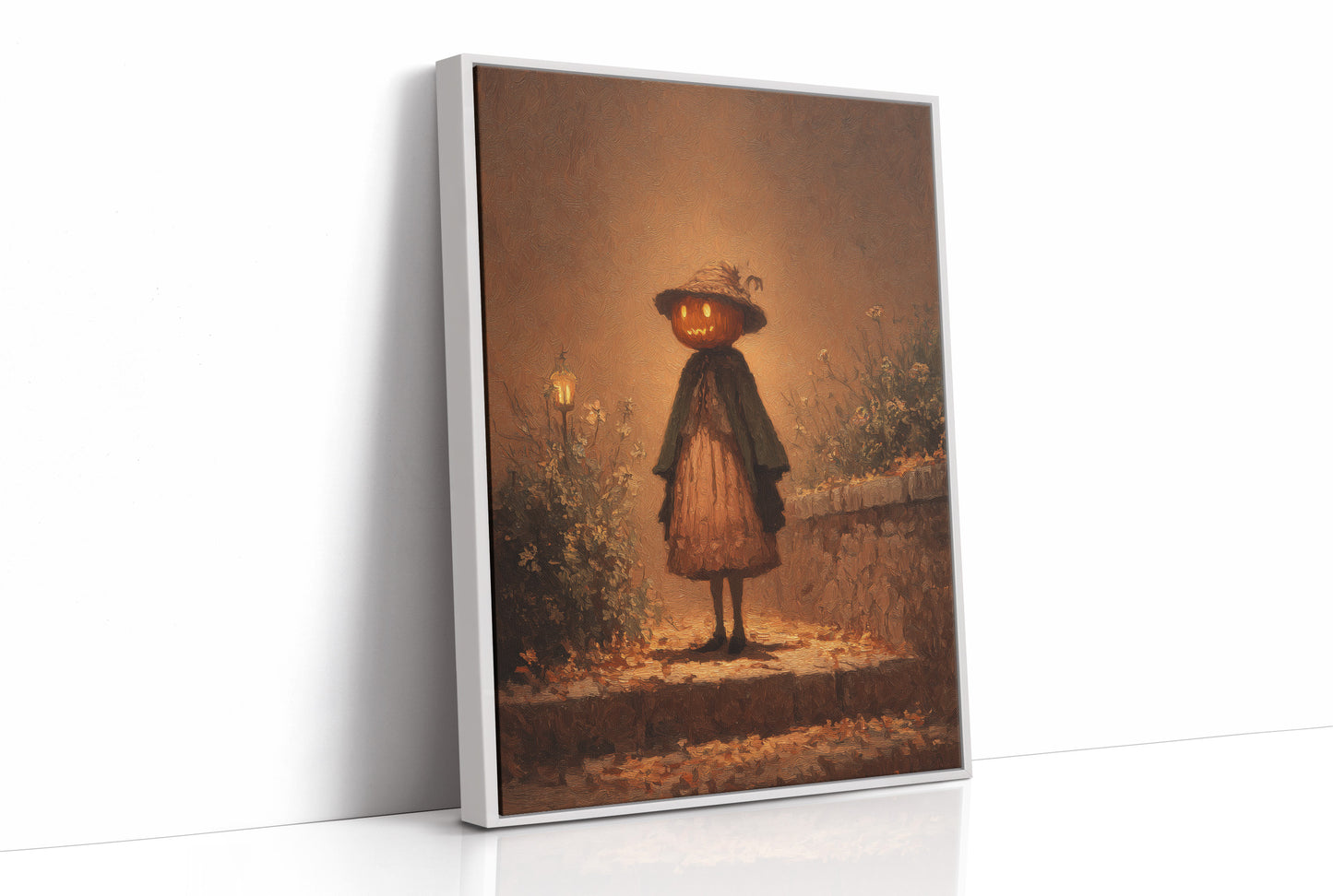 Autumn Sentinel Under Amber Light