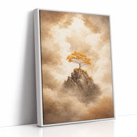 Solitary Sentinel Above Celestial Mists