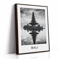 Lake Temple Reflection Study