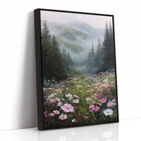 Mountain Meadow Wakes In Pink