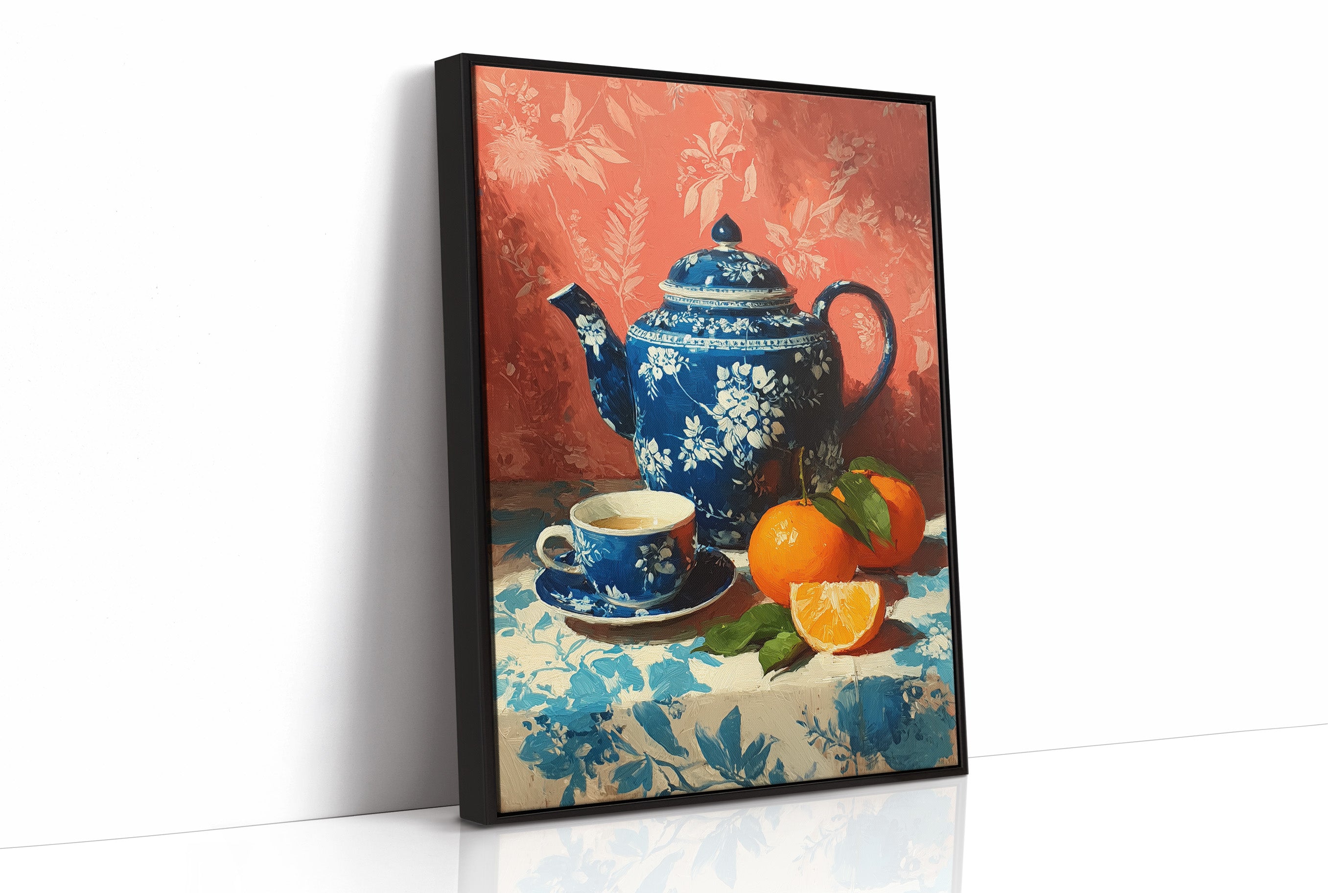 Blue China and Clementines