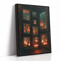 Infinite Candlelit Reflections