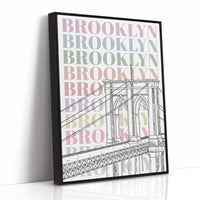 Pastel Stories Cross Brooklyn Bridge