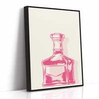 Pink Crystal Holds Midnight Stories