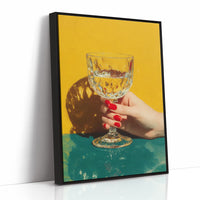 A Toast in Red and Gold