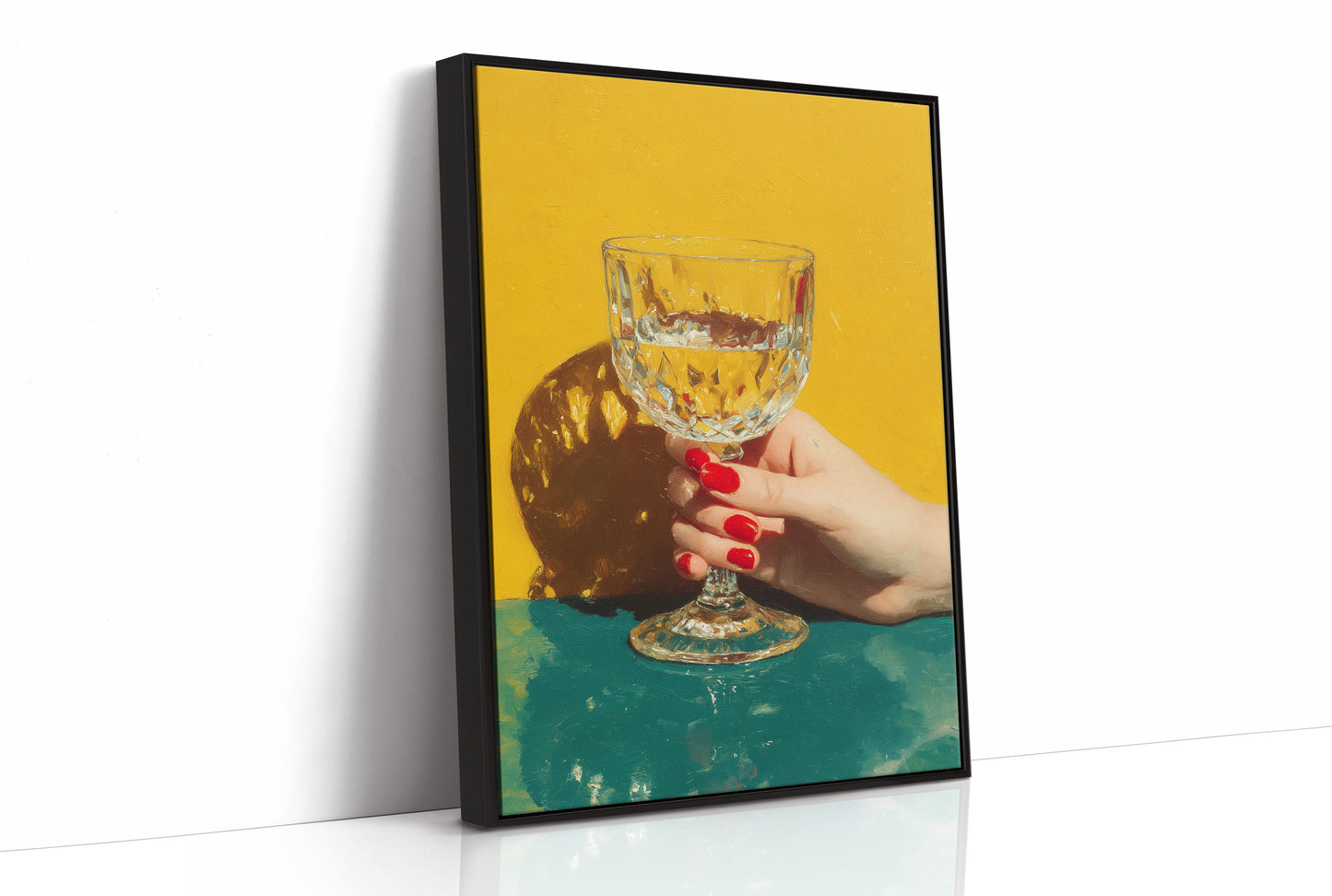A Toast in Red and Gold