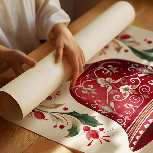 Crimson Bell Sings Winter's Welcome