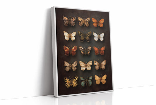 Amber Wings Against Midnight Walls