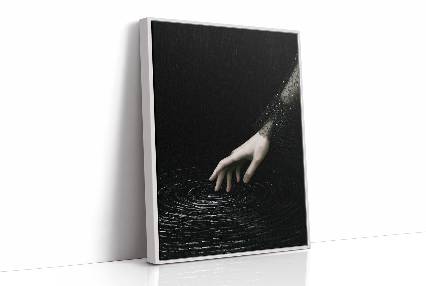 Touch of Stardust: Hand Dissolving into the Void