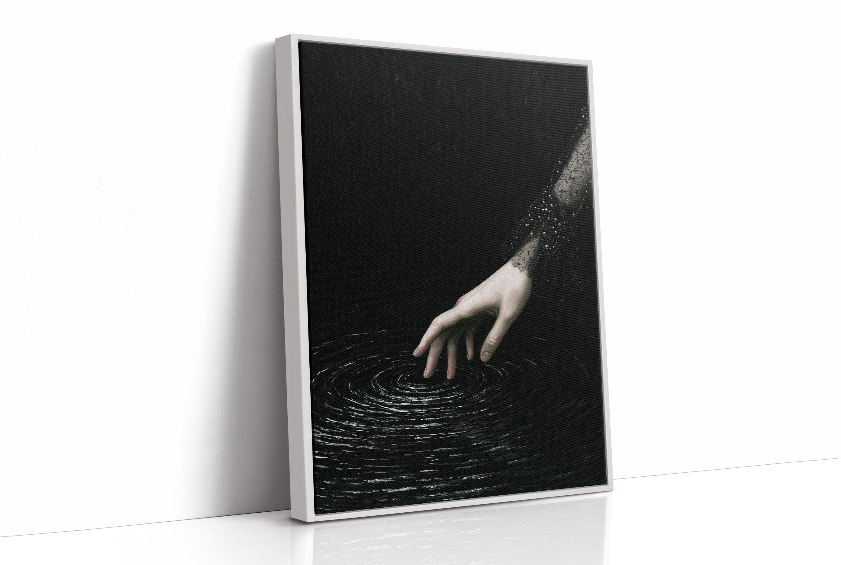 Touch of Stardust: Hand Dissolving into the Void