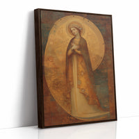 Gilded Devotion in Contemplative Silence