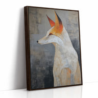 Urban Fox Finds Quiet Library Corner