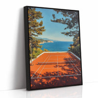 Mediterranean Match Point At Sunset