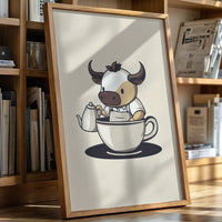 Teacup Barista Makes Morning Magic