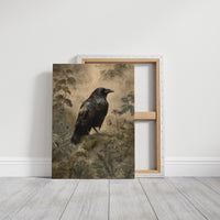 Raven's Perch Among Forgotten Flora