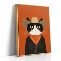 Bold Little Bandit Cat