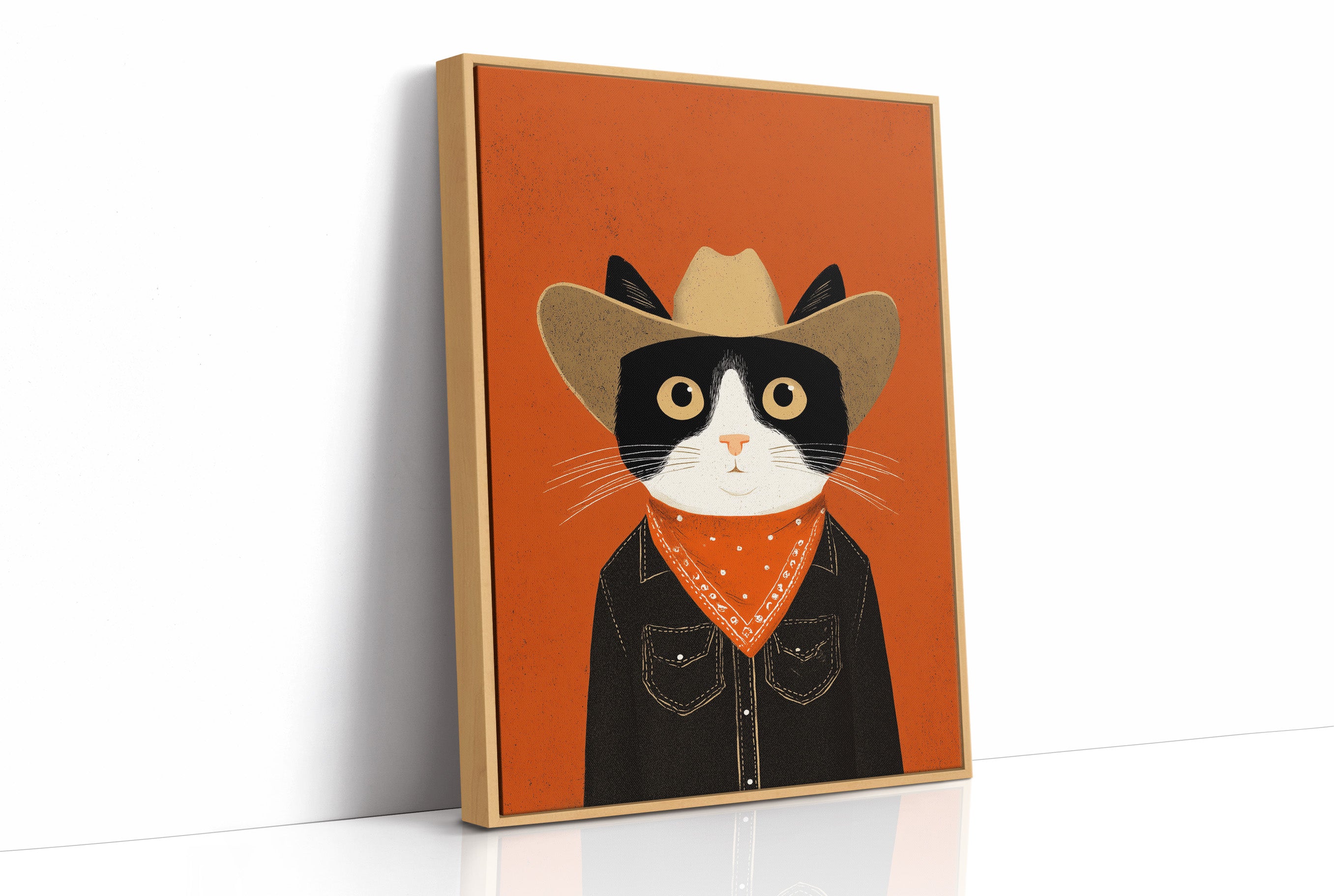 Bold Little Bandit Cat