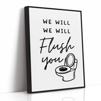 Bold Words For Bathroom Walls