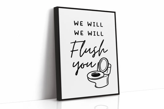 Bold Words For Bathroom Walls