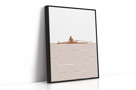 Early Morning Rows Through Serenity