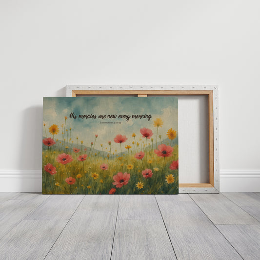 New Every Morning Wildflower Sunrise