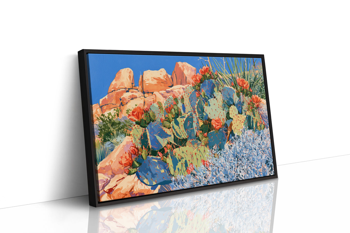 Prickly Pear in Full Fire