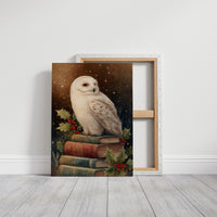 Winter's Scholar Among Ancient Tomes