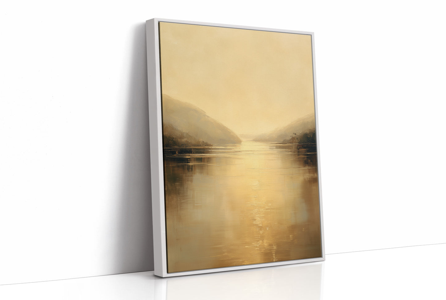 Amber Memories On Wooden Table