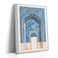 Indigo Archway, Watercolor Study