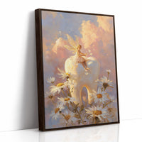Daisy Dreams Under Golden Sky