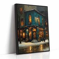 The Corner Shop in Snow
