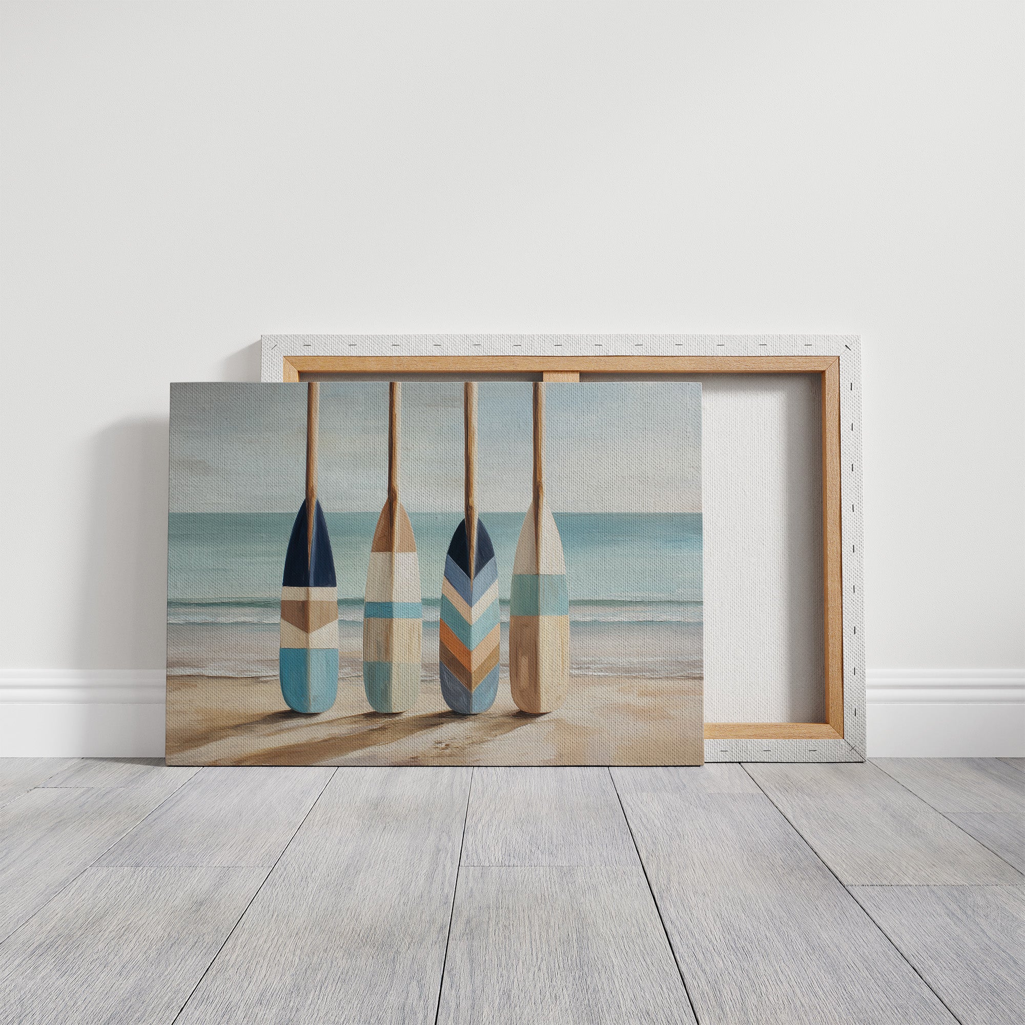 Oars Rest On Summer Shores