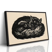 Tail Wrapped, Do Not Disturb