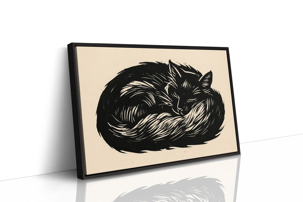 Tail Wrapped, Do Not Disturb