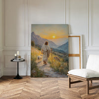 Jesus the Good Shepherd – Inspirational Christian Wall Art Print