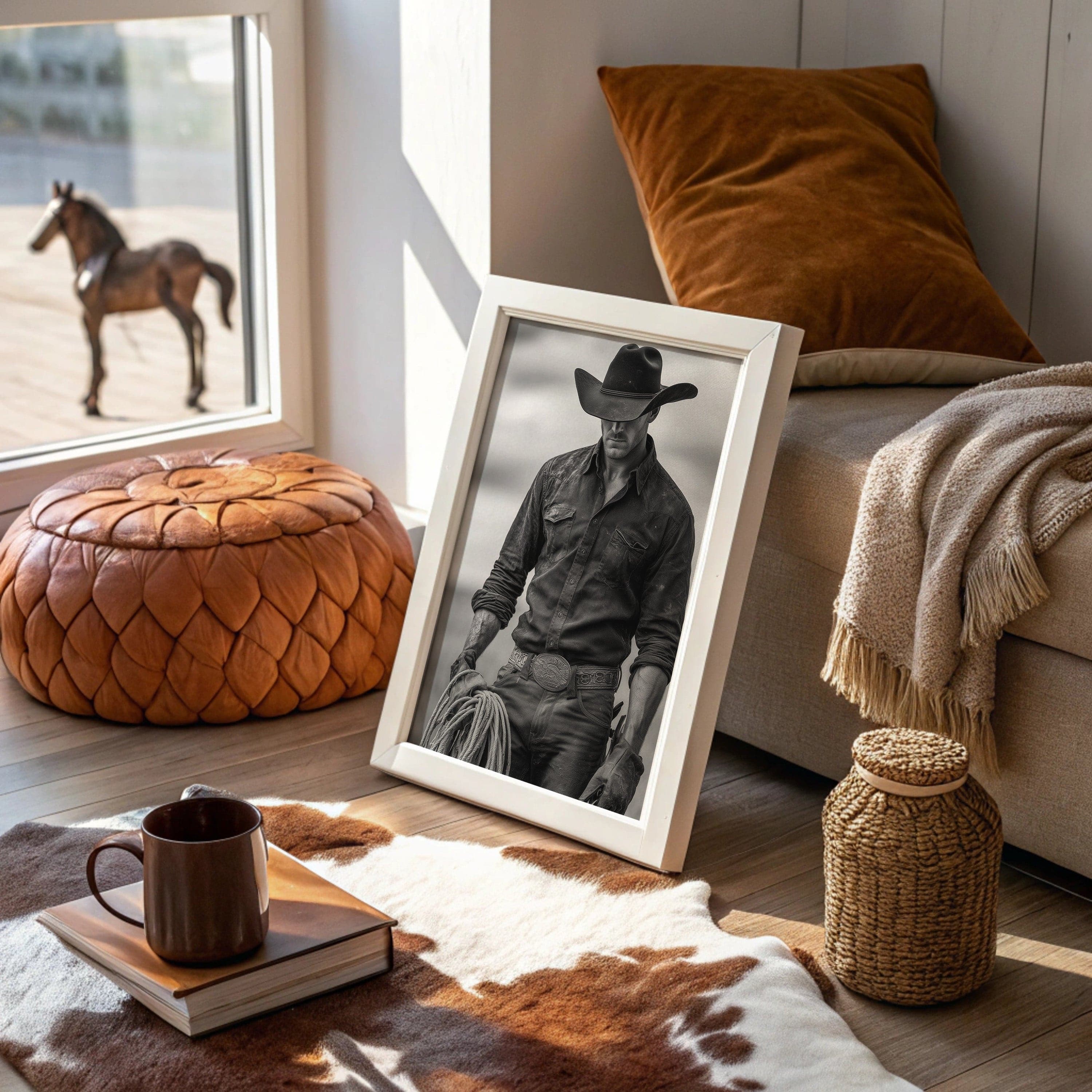 Weathered Leather Holds Ranch Memories