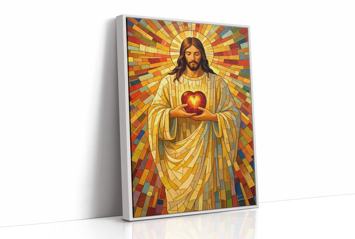 Radiant Mosaic of Divine Compassion