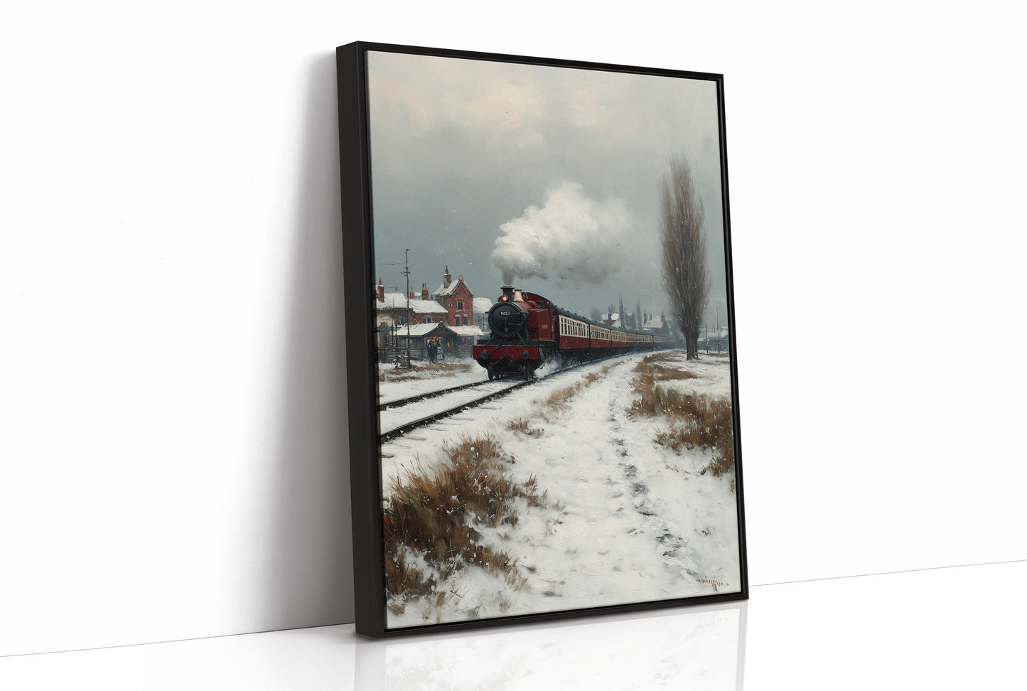 Departing the Snowy Station