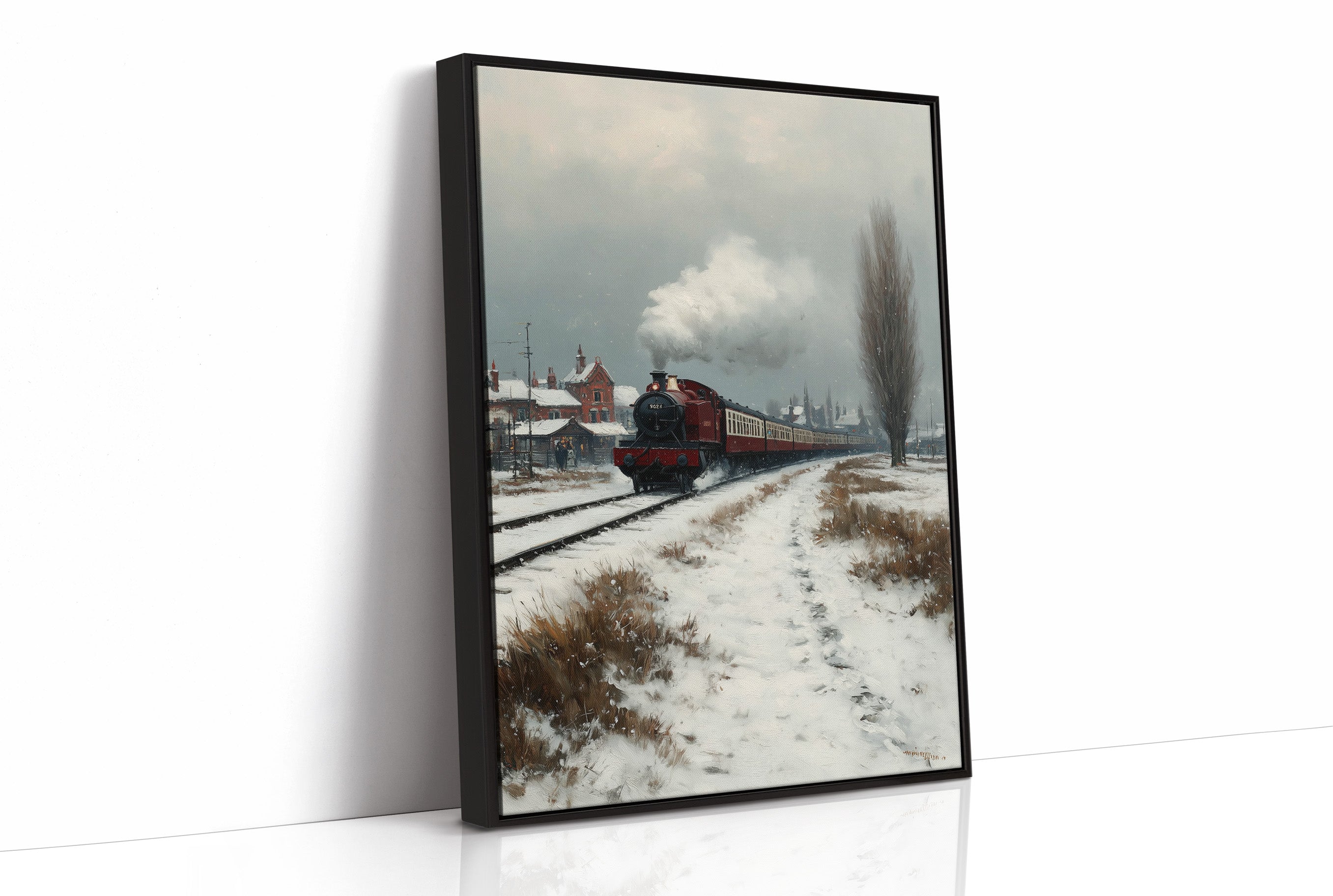 Departing the Snowy Station