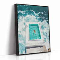 Ocean Pool Catches Summer's Float