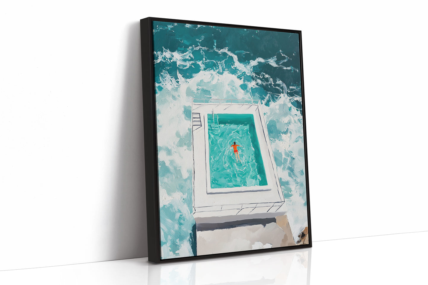 Ocean Pool Catches Summer's Float