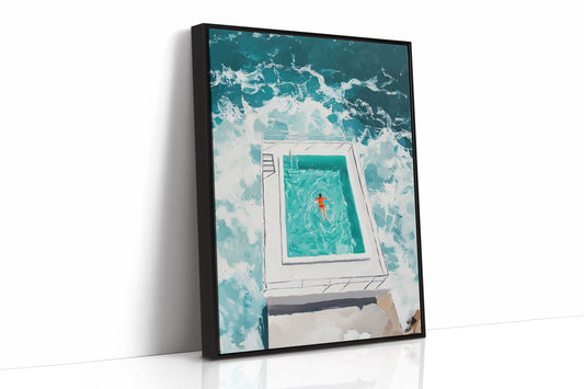 Ocean Pool Catches Summer's Float
